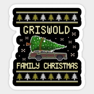 Christmas vacation Griswold family Christmas Sticker